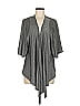 Three Dots Gray Cardigan Size M - photo 1