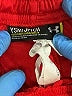 Under Armour 100% Polyester Color Block Red Athletic Shorts Size S (youth) - photo 3