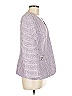 Kasper 100% Polyester Houndstooth Gray Blazer Size 8 - photo 4