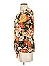 Chaus Orange Short Sleeve Blouse Size S - photo 5