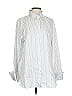 Legacy Stripes Silver Long Sleeve Button-Down Shirt Size 2 - photo 1