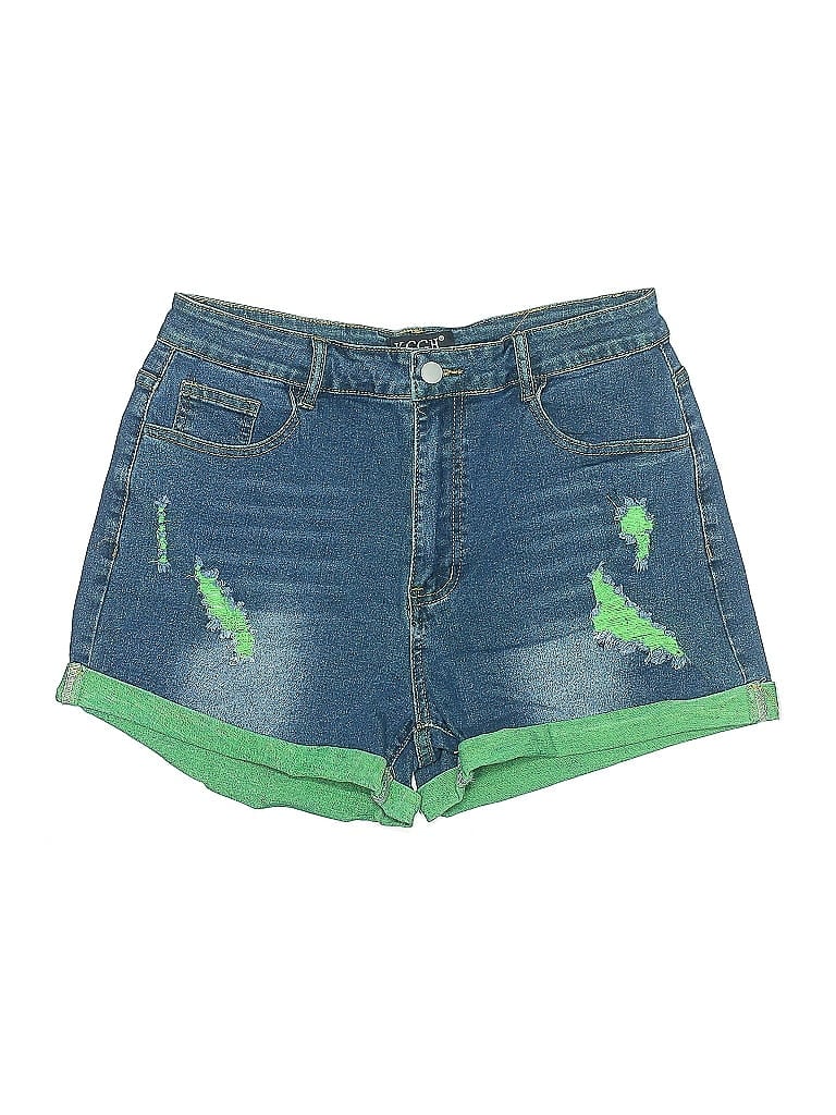 Click to view more detailed imagery on our partner's website Pre-owned Assorted Brands Denim Shorts In Green