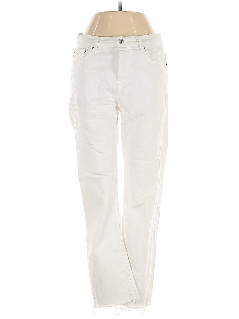 Click to view more detailed imagery on our partner's website Pre-owned Zara Jeans In White