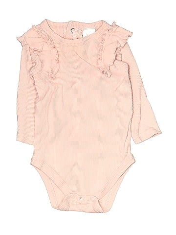 Baby Kiss Long Sleeve Onesie (view 1)