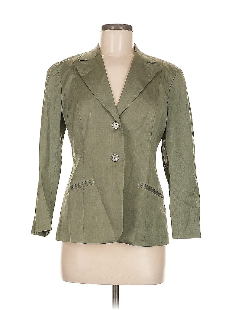 Pre-owned Jenne Maag Blazer Jacket In Green