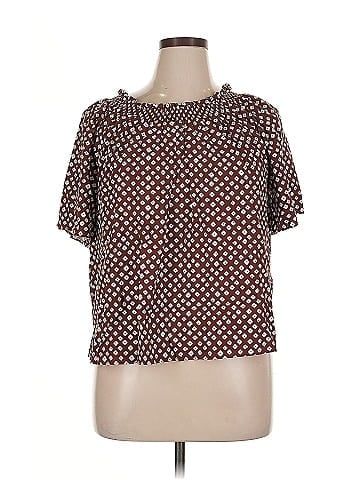 Ann Taylor LOFT Outlet Short Sleeve Blouse (view 1)