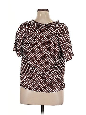 Ann Taylor LOFT Outlet Short Sleeve Blouse (view 2)
