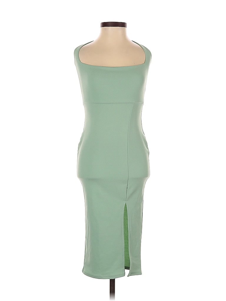Pre-owned Nasty Gal Inc. Cocktail Dress In Green
