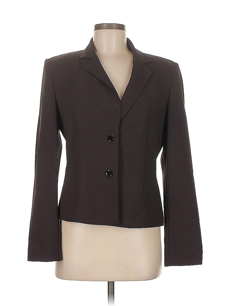 Pre-owned Talbots Blazer Jacket In Brown