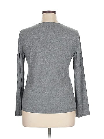 AK Anne Klein Long Sleeve T-Shirt (view 2)