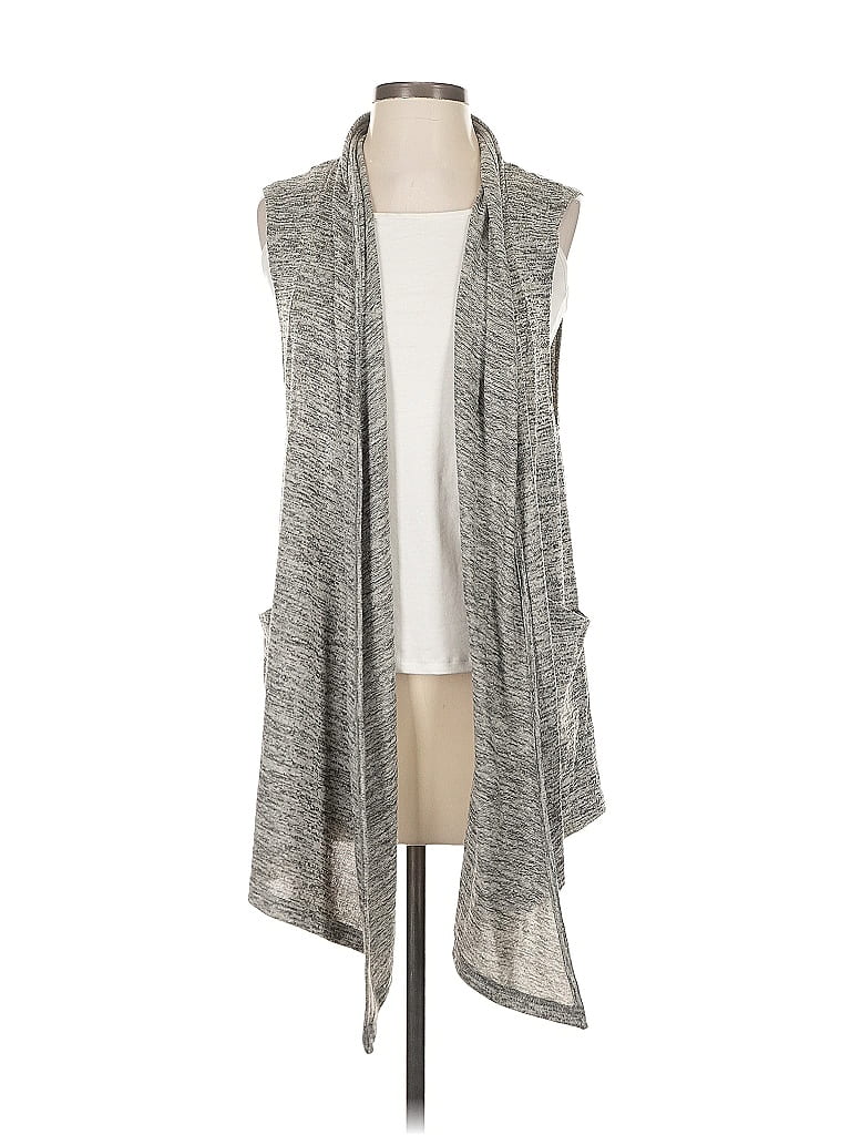 Pre-owned Forever 21 Kimono In Gray