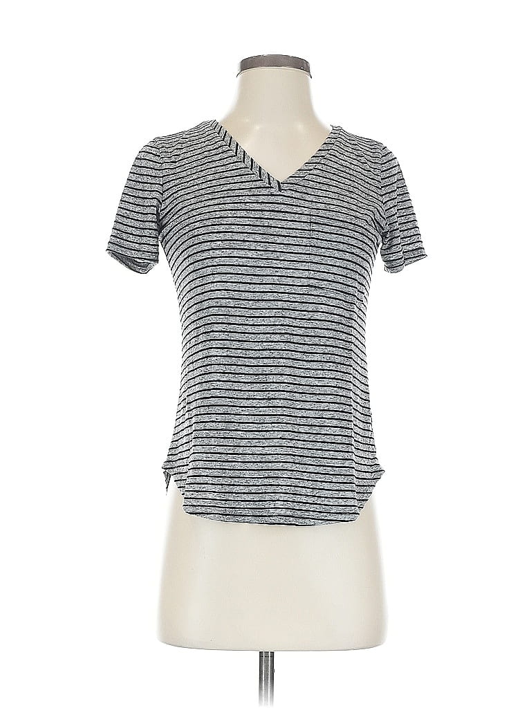 Pre-owned Assorted Brands Short Sleeve T-shirt In Gray