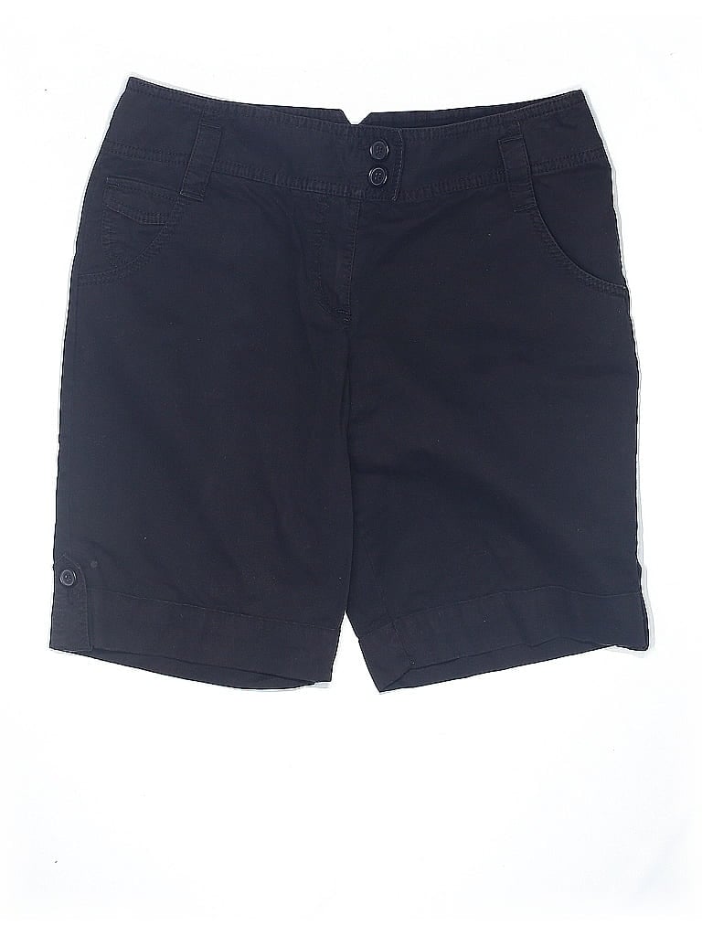Pre-owned Ann Taylor Loft Cargo Shorts In Black