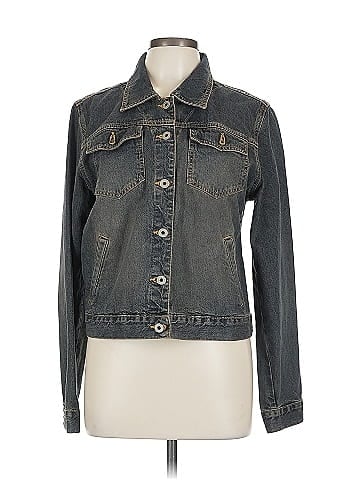 Express Jeans Denim Jacket (view 1)