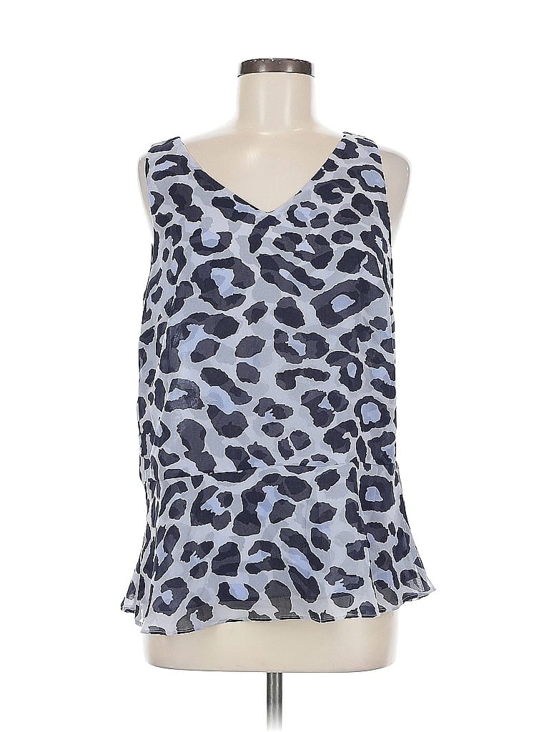 Pre-owned Cabi Sleeveless Blouse In Blue