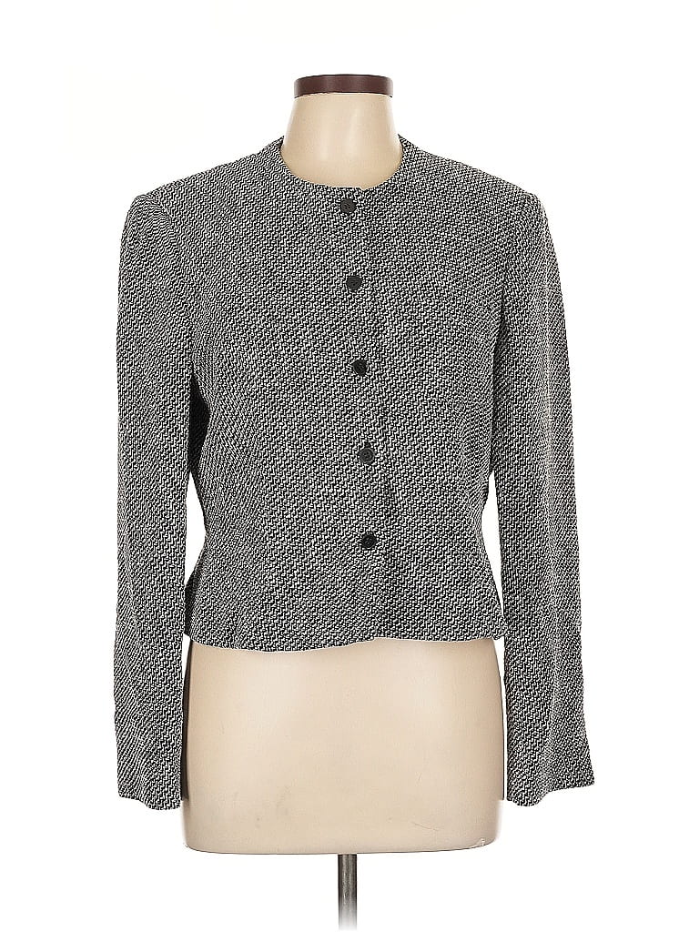 Pre-owned Jones New York Blazer Jacket In Black