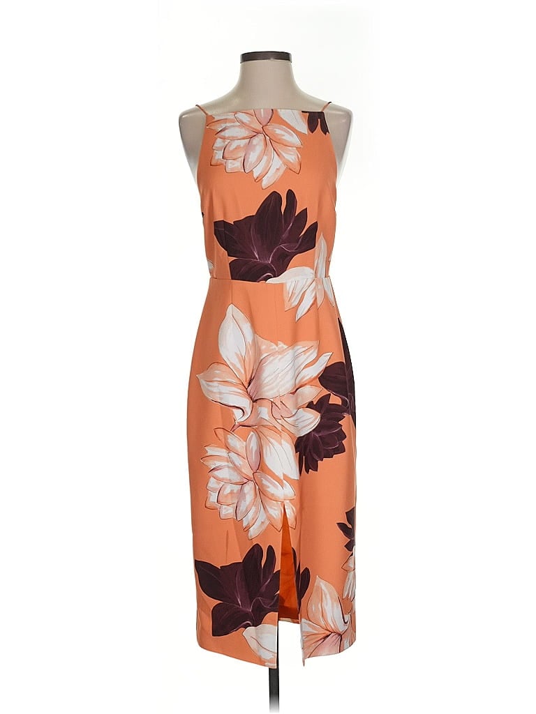 Click to view more detailed imagery on our partner's website Pre-owned Keepsake Casual Dress In Orange