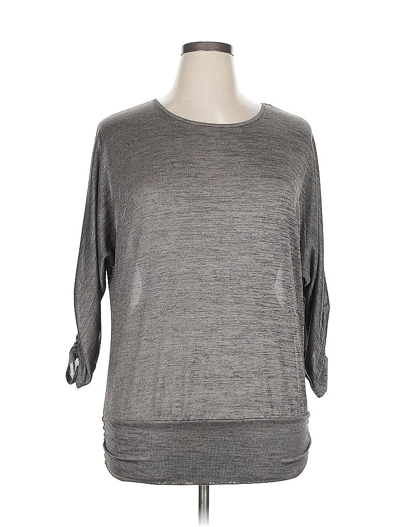 Pre-owned Apt. 9 Casual Dress In Gray