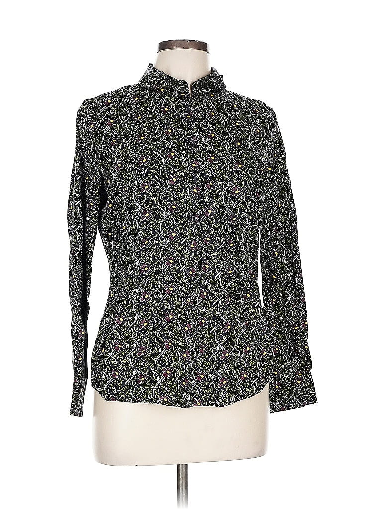 Click to view more detailed imagery on our partner's website Pre-owned Brooks Brothers Long Sleeve Blouse In Black