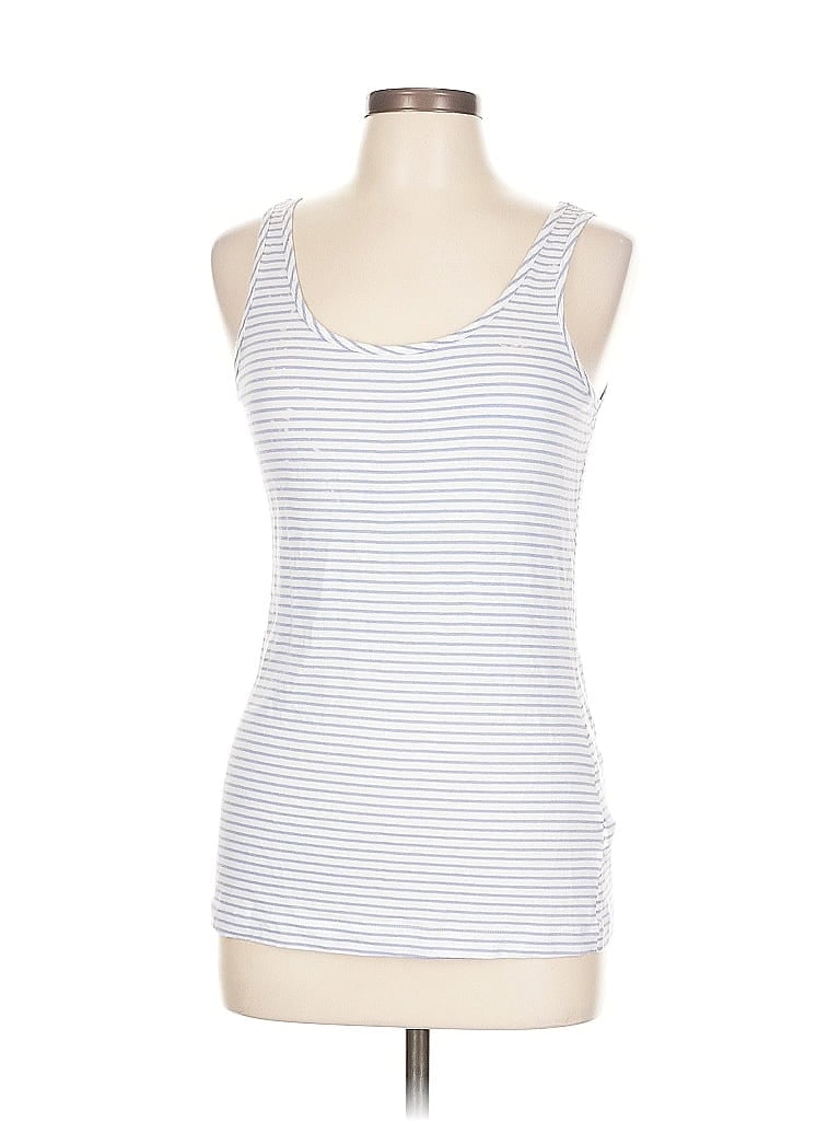 Pre-owned Apt. 9 Tank Top White Sweetheart Neckline Tops
