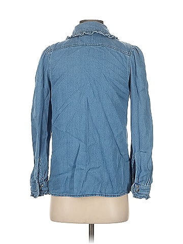 BA&SH Long Sleeve Button-Down Shirt (view 2)