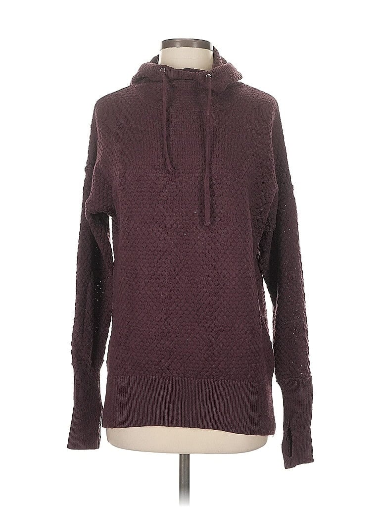 Pre-owned Cynthia Rowley Tjx Pullover Sweater In Burgundy