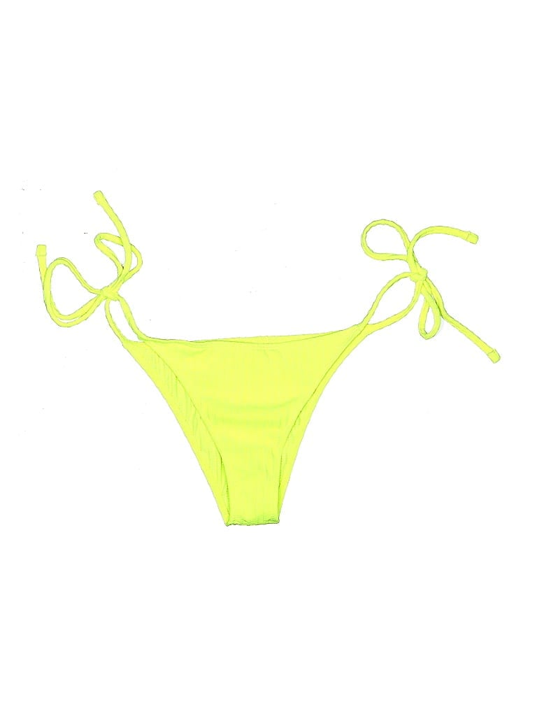 Pre-owned Unbranded Swimsuit Bottoms In Yellow