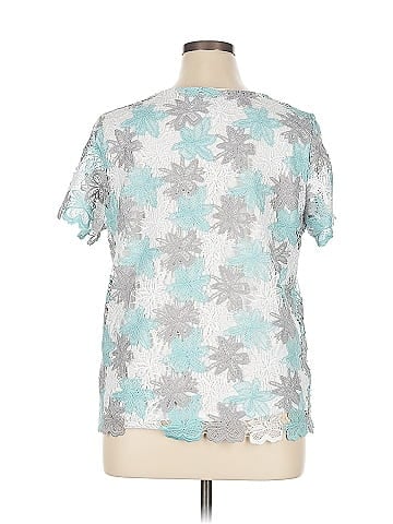 Alfred Dunner Short Sleeve Blouse (view 2)
