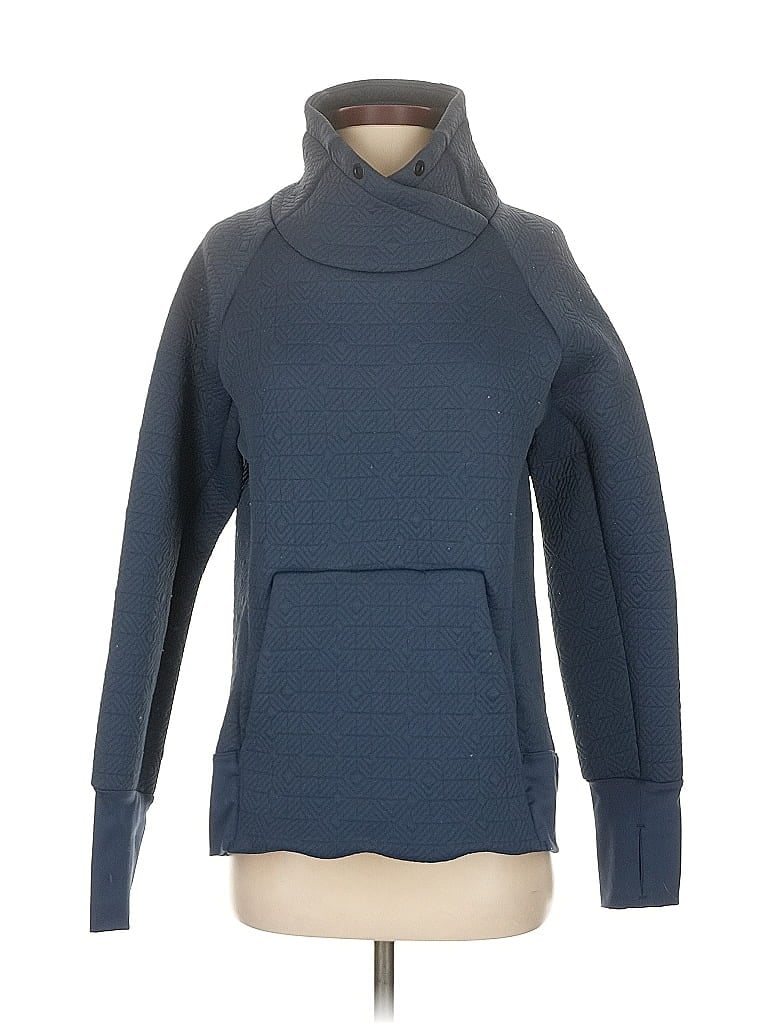 Click to view more detailed imagery on our partner's website Pre-owned Athleta Turtleneck Sweater In Blue