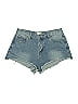 Umgee Blue Denim Shorts Size 5 - photo 1