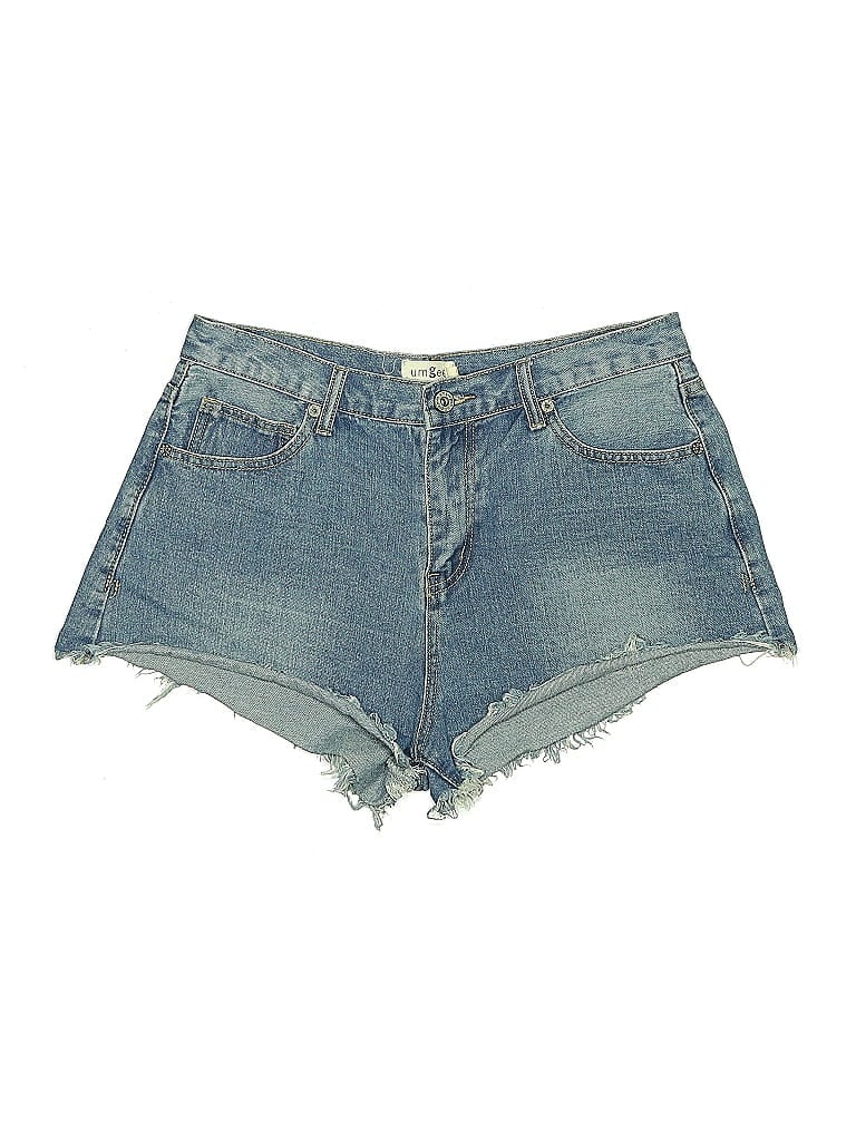 Pre-owned Umgee Denim Shorts In Blue