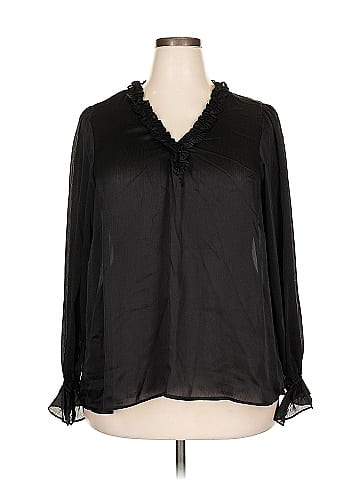 City Chic Long Sleeve Blouse (view 1)
