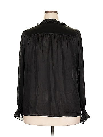 City Chic Long Sleeve Blouse (view 2)