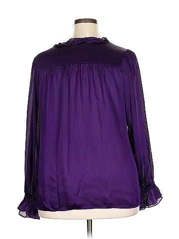 City Chic Long Sleeve Blouse (view 2)