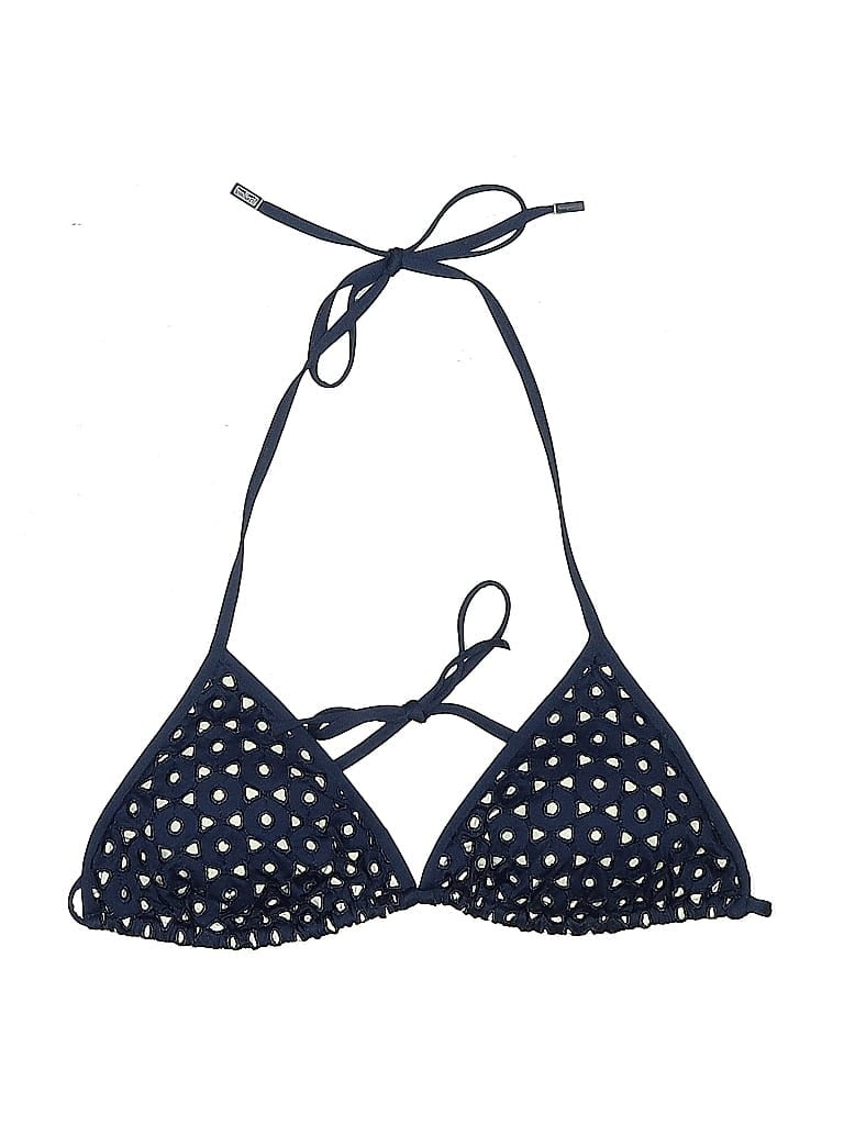Pre-owned Vilebrequin Swimsuit Top Blue Polka Dots Pattern Swimwear