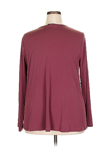 Lane Bryant 3/4 Sleeve T-Shirt (view 2)