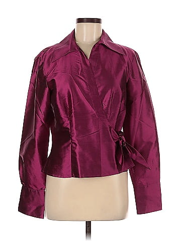 Sunny Leigh Long Sleeve Silk Top (view 1)