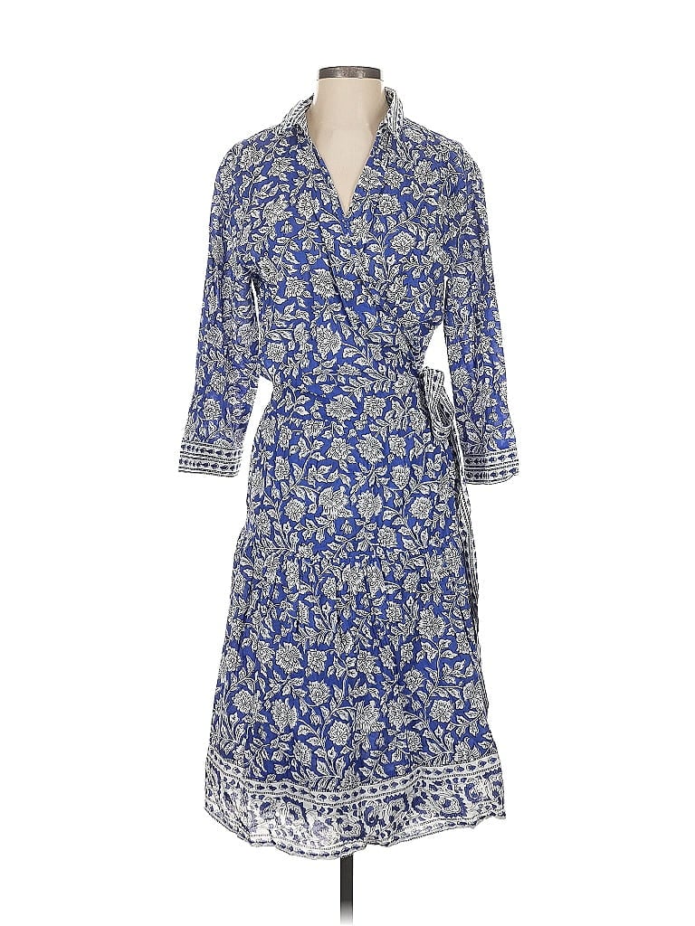 Pomegranate Kimono In Blue