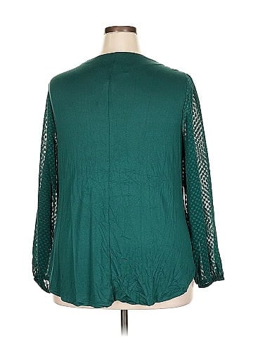 Lane Bryant Long Sleeve Blouse (view 2)