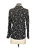Rails 100% Viscose Stars Black Long Sleeve Blouse Size XS - photo 2
