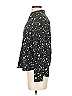 Rails 100% Viscose Stars Black Long Sleeve Blouse Size XS - photo 5