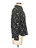 Rails 100% Viscose Stars Black Long Sleeve Blouse Size XS - photo 4