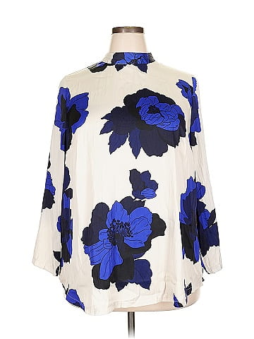 Lane Bryant 3/4 Sleeve Blouse (view 1)