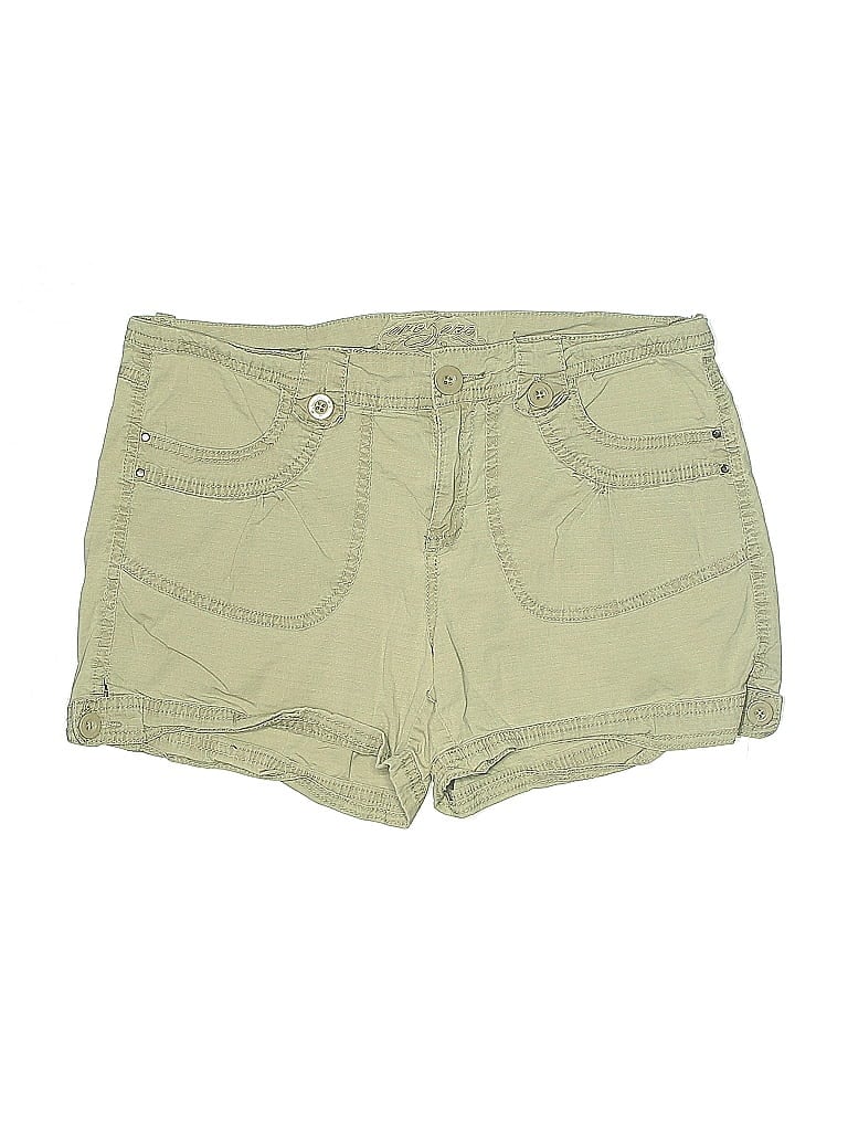 Pre-owned Assorted Brands Khaki Shorts In Gray