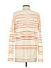 Charli 100% Cashmere Stripes Orange Cashmere Pullover Sweater Size XS - photo 2