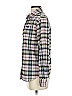 Lee Plaid Gray Long Sleeve Button-Down Shirt Size S - photo 5