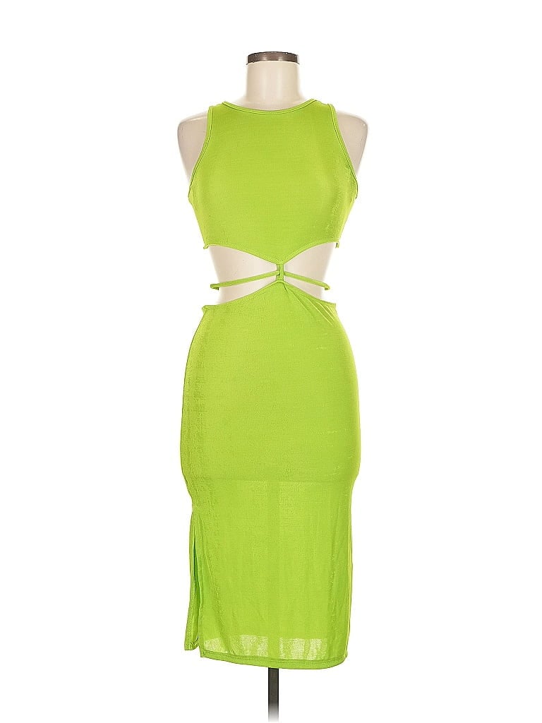 Pre-owned Fashion Nova Cocktail Dress In Green