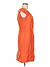 Karin Stevens 100% Polyester Orange Casual Dress Size 8 - photo 4