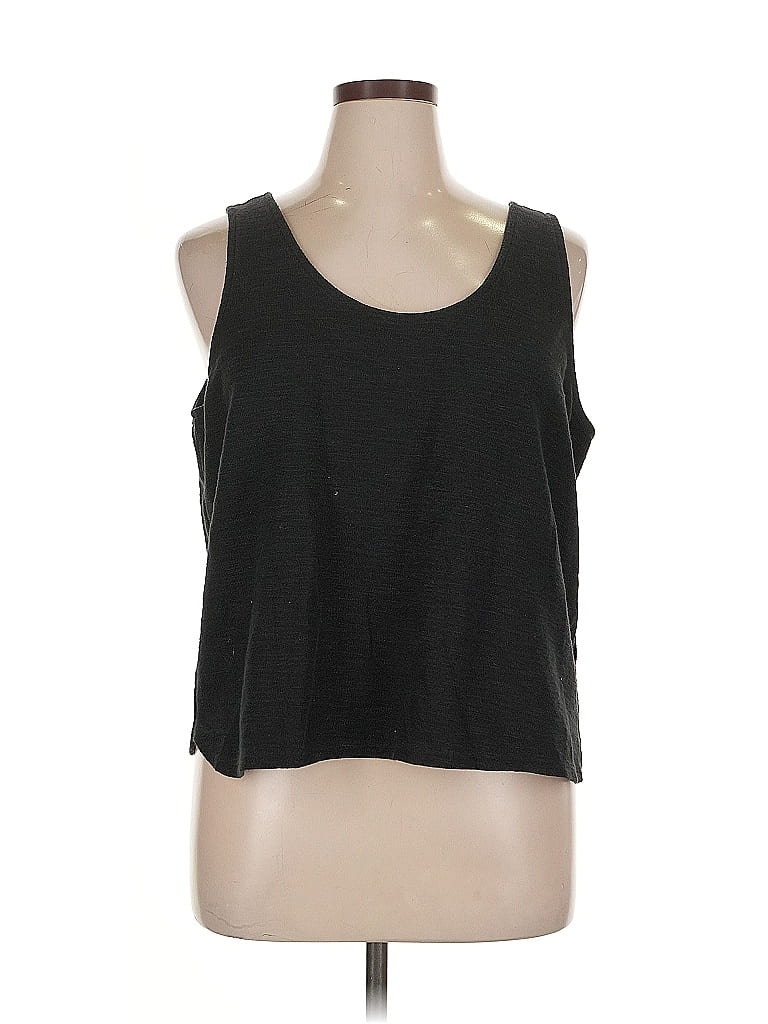 Pre-owned Old Navy Tank Top Black Strapless Neckline Tops