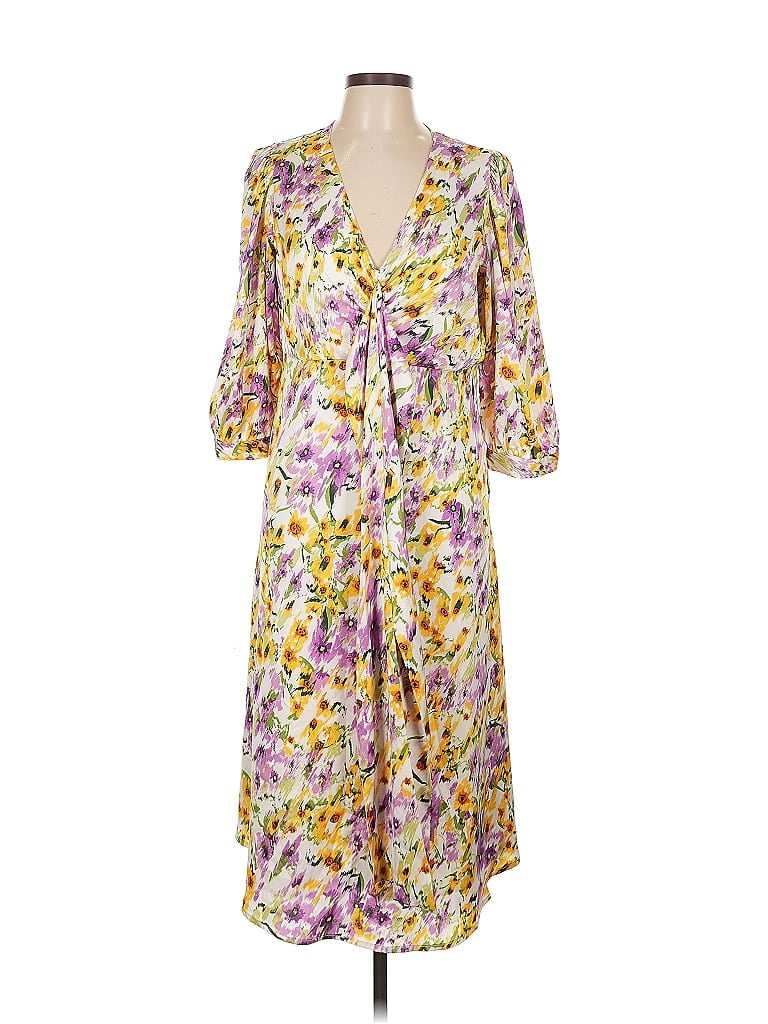 Click to view more detailed imagery on our partner's website Pre-owned Maggy London Casual Dress In Yellow